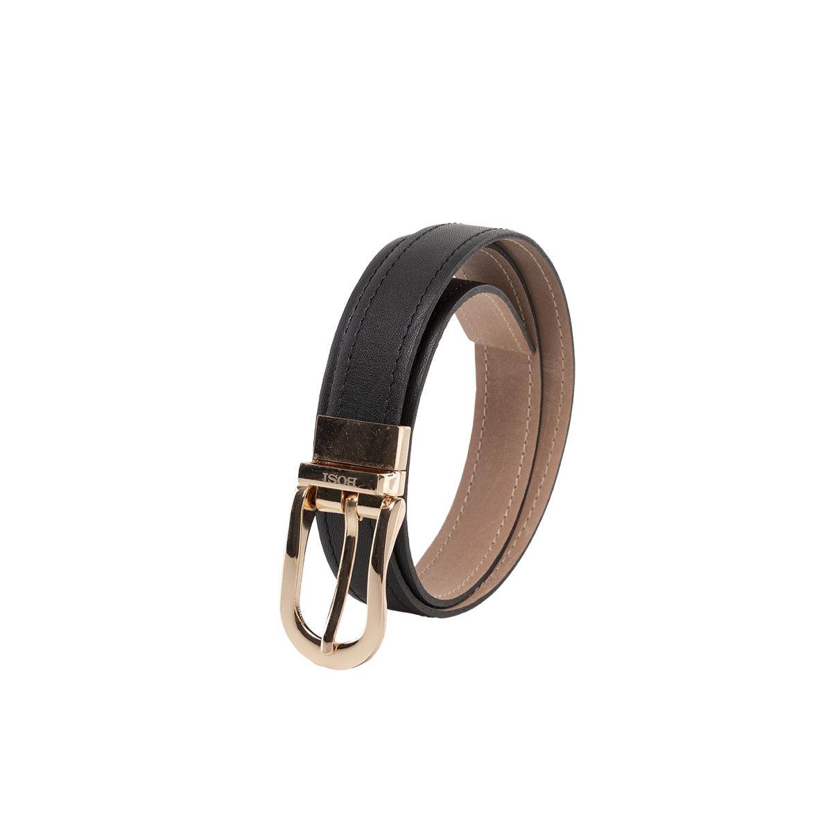 BOSI - Cinturón Doble Faz Para Mujer 672 Negro Bosi