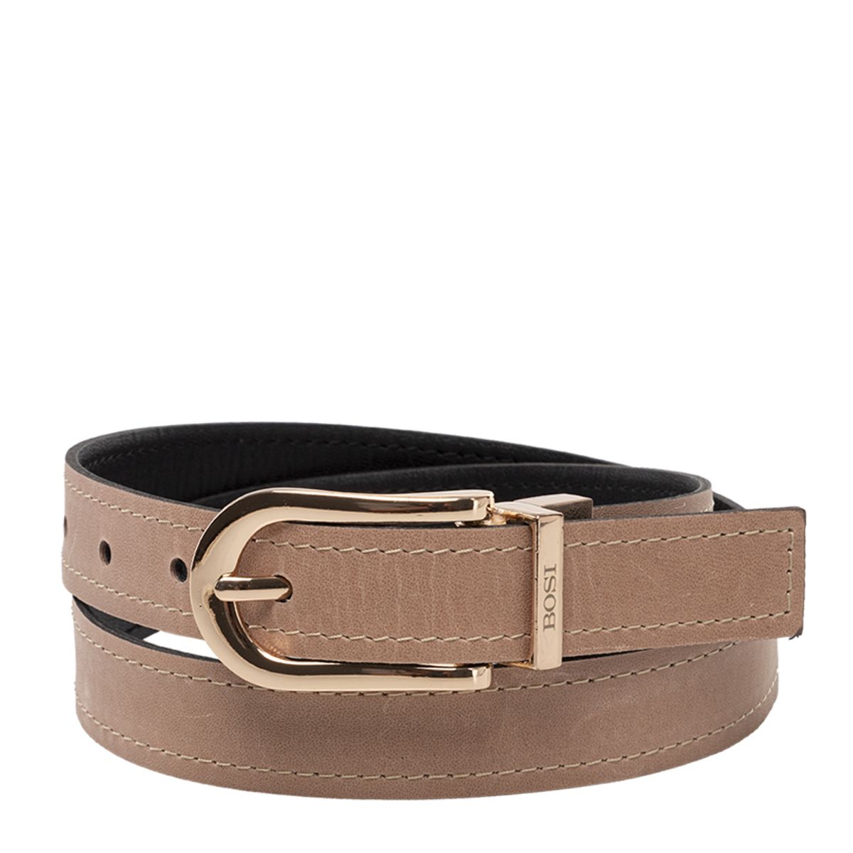 BOSI - Cinturón Doble Faz Para Mujer 672 Negro Bosi