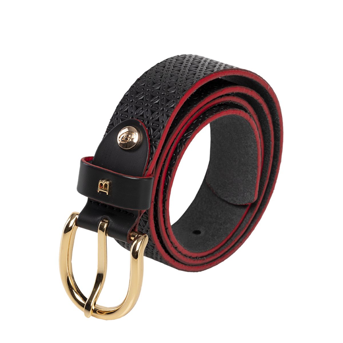 BOSI - Cinturón Para Mujer 638 Negro Bosi