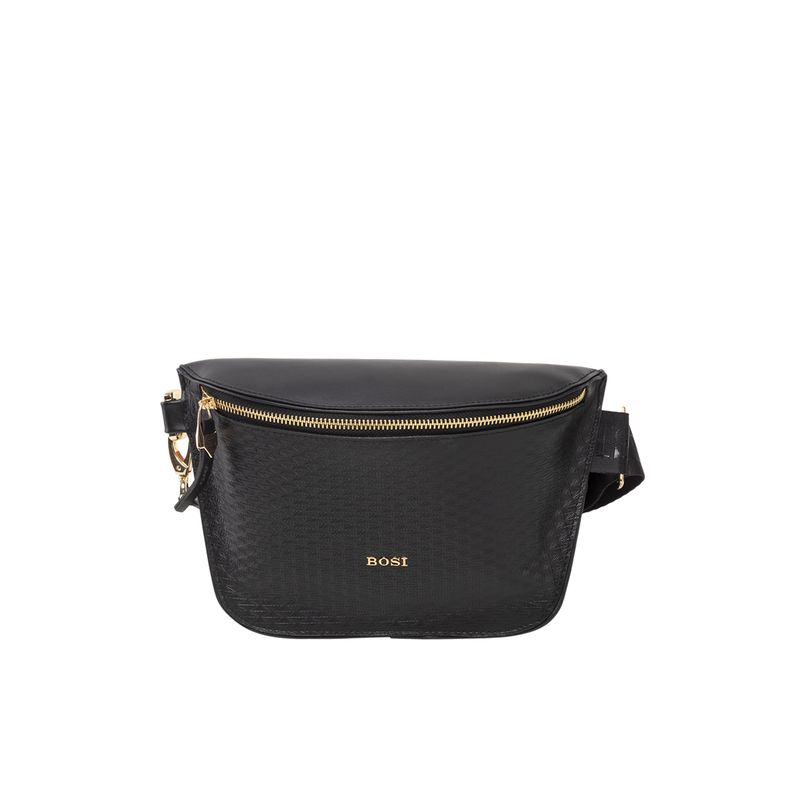 BOSI - Riñonera Para Mujer Cabat Negro Bosi