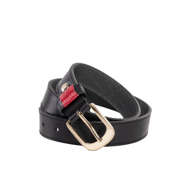 BOSI - Cinturón Para Mujer 657 Negro Bosi