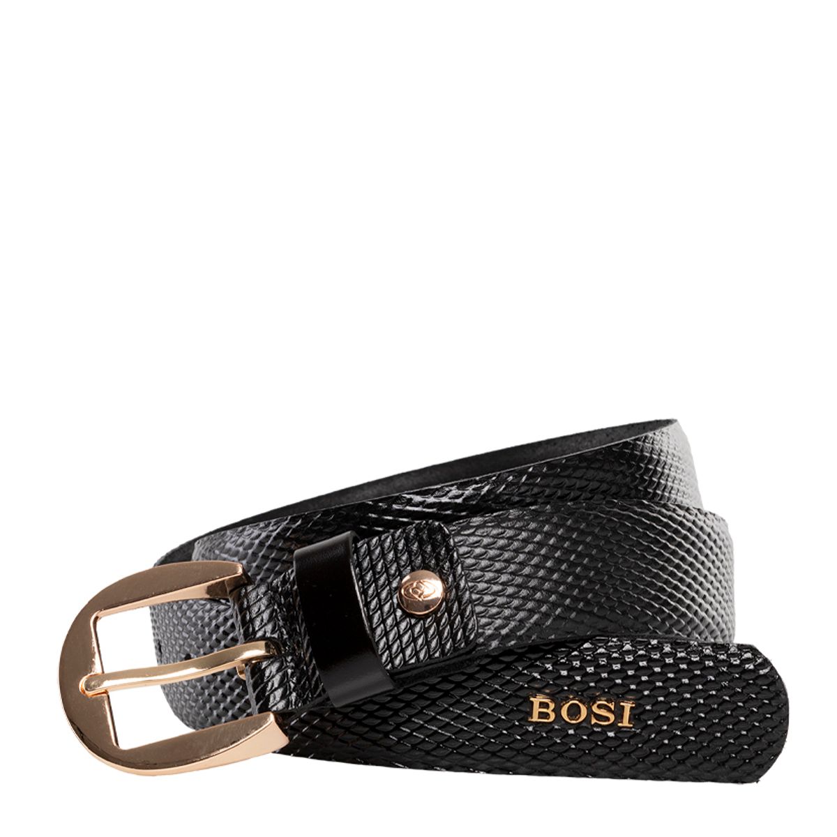 BOSI - Cinturón Para Mujer 673 Negro Bosi