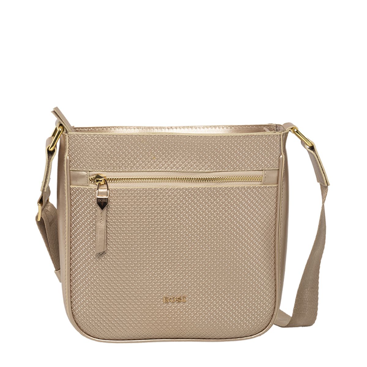 BOSI - Bolso Para Mujer Beneta Dorado Bosi