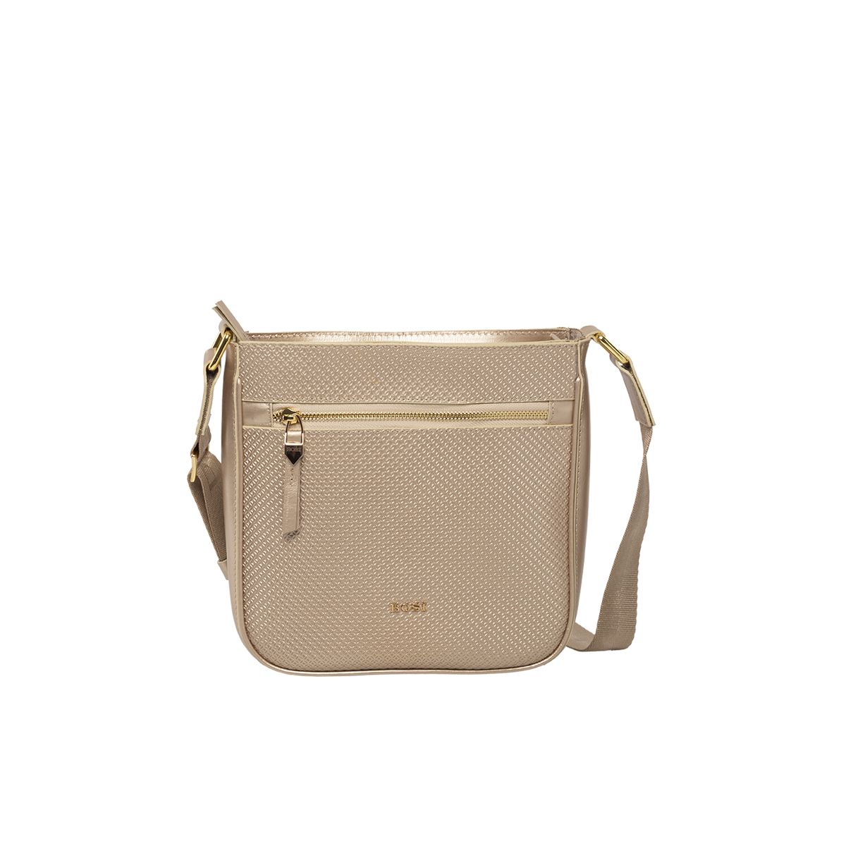 BOSI - Bolso Para Mujer Beneta Dorado Bosi