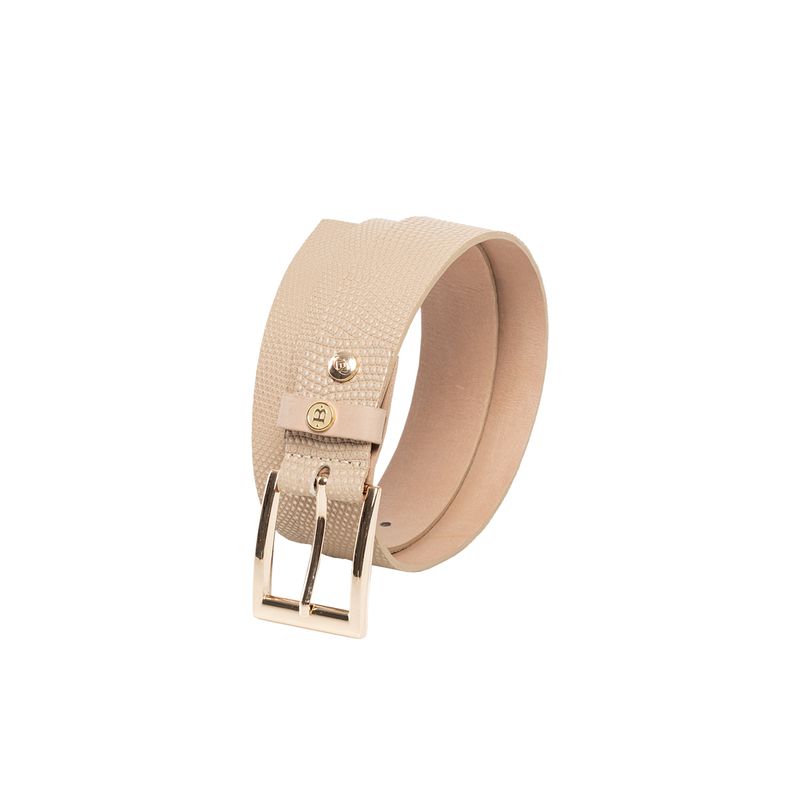 BOSI - Cinturón Para Mujer 658 Arena Bosi