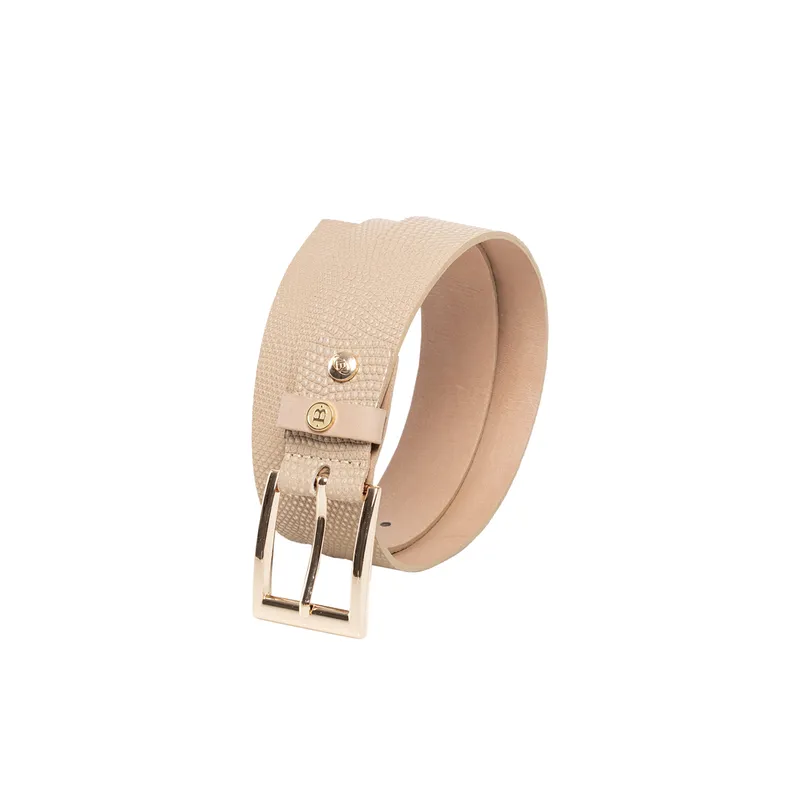 BOSI - Cinturón Para Mujer 658 Arena Bosi