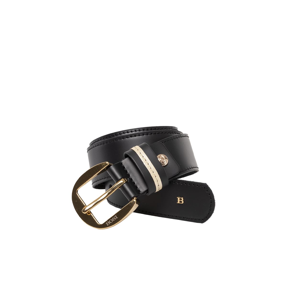 BOSI - Cinturón Para Mujer 688 Negro Bosi