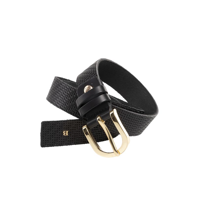 BOSI - Cinturón Para Mujer 628 Negro Bosi