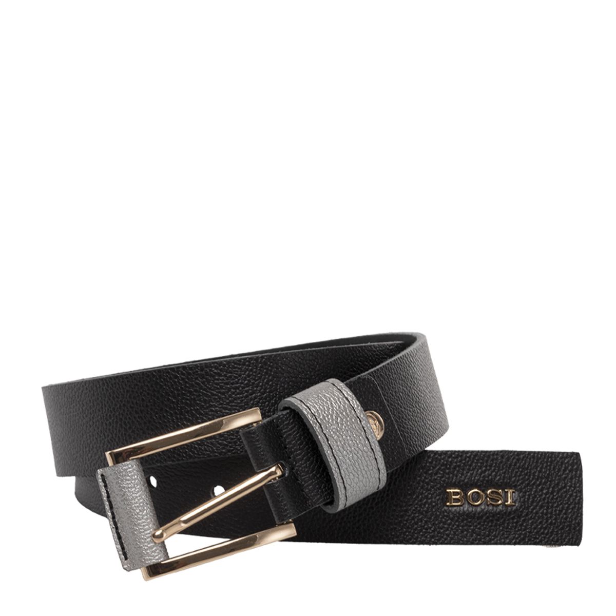 BOSI - Cinturón Para Mujer 666 Negro Bosi