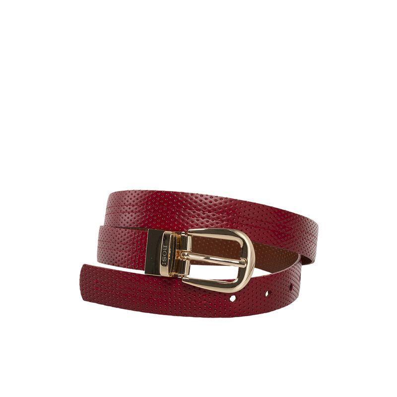 BOSI - Cinturón Doble Faz Para Mujer 660 Rojo Bosi