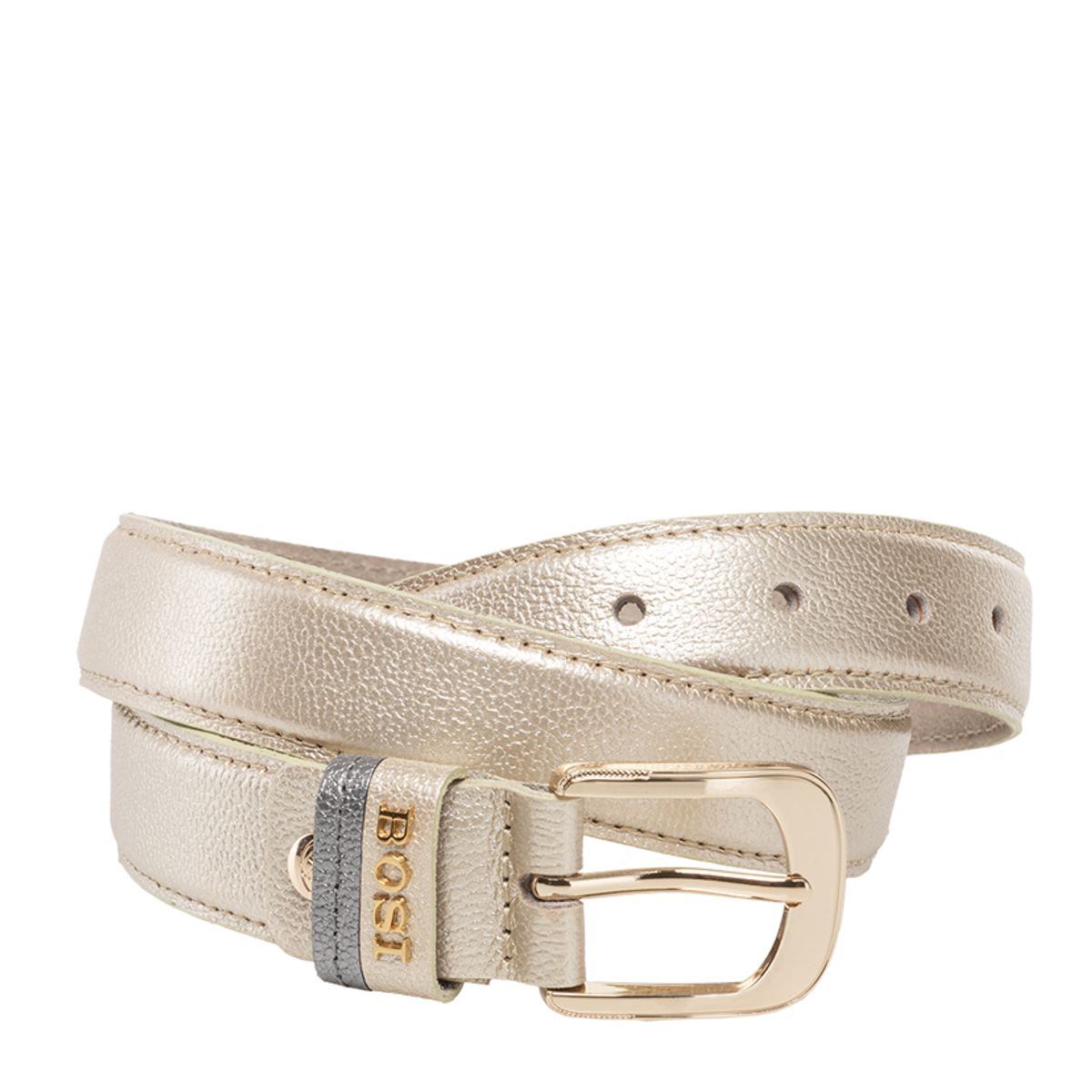 BOSI - Cinturón Para Mujer 671 Dorado Bosi