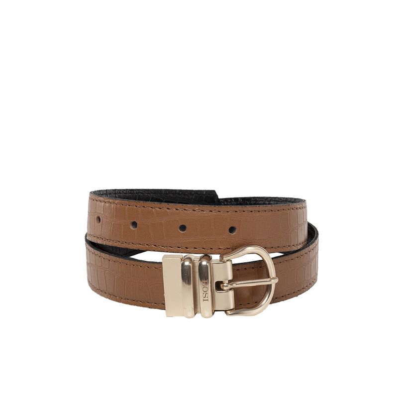 BOSI - Cinturón Doble Faz Para Mujer 677 Canela Bosi