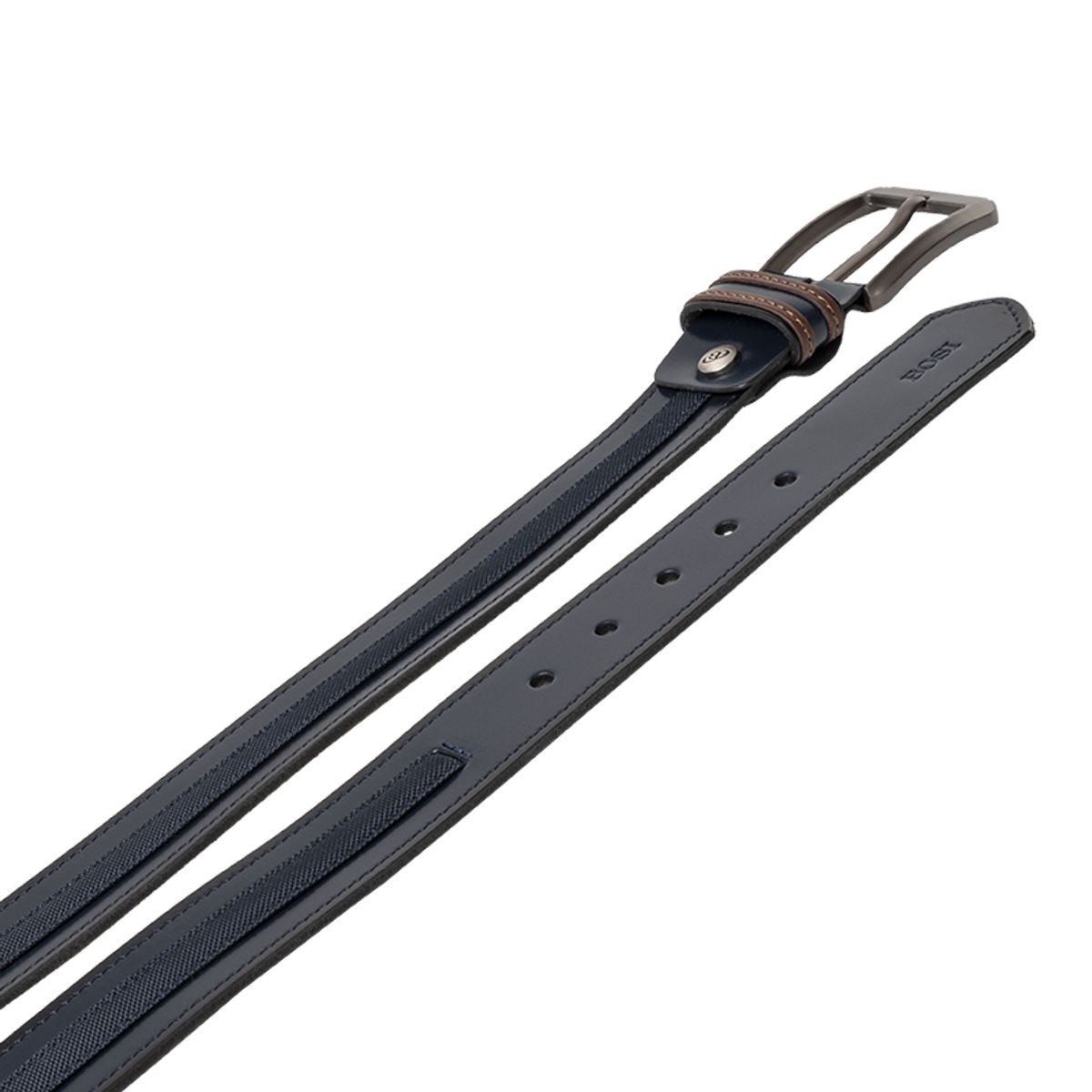 BOSI - Correa Para Hombre 1087 Azul Bosi