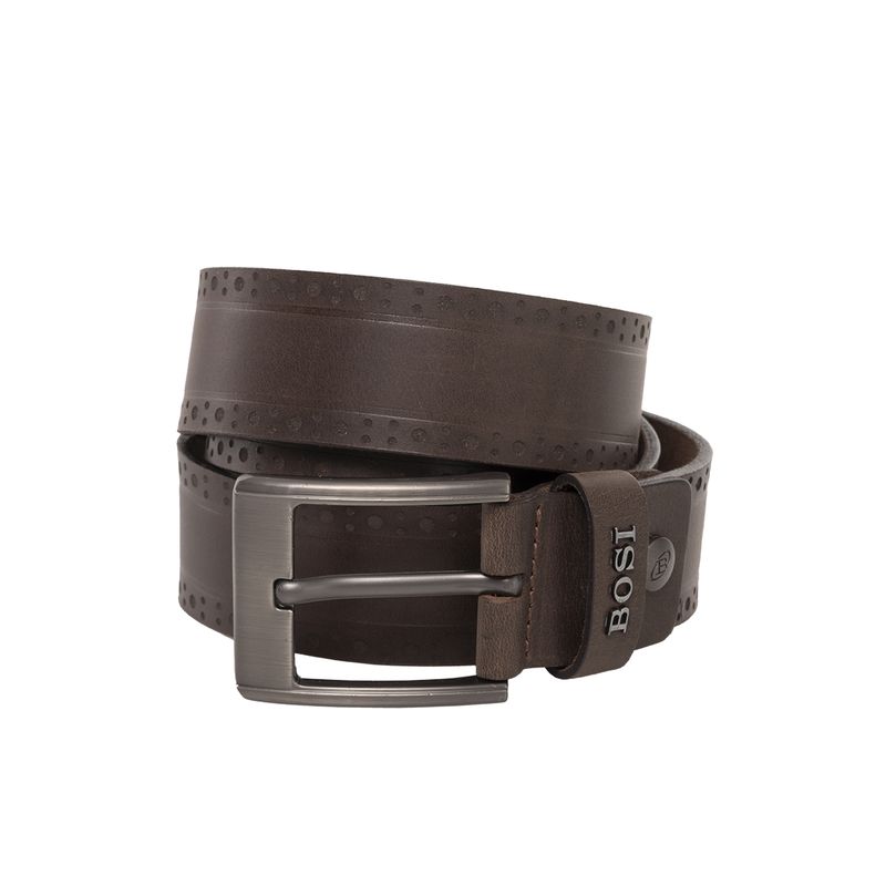 BOSI - Correa Para Hombre 1180 Cafe Bosi