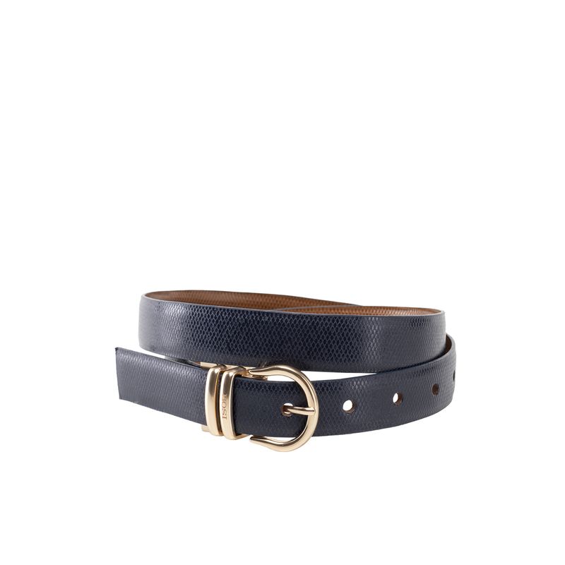BOSI - Cinturón Doble Faz Para Mujer 683 Azul Bosi