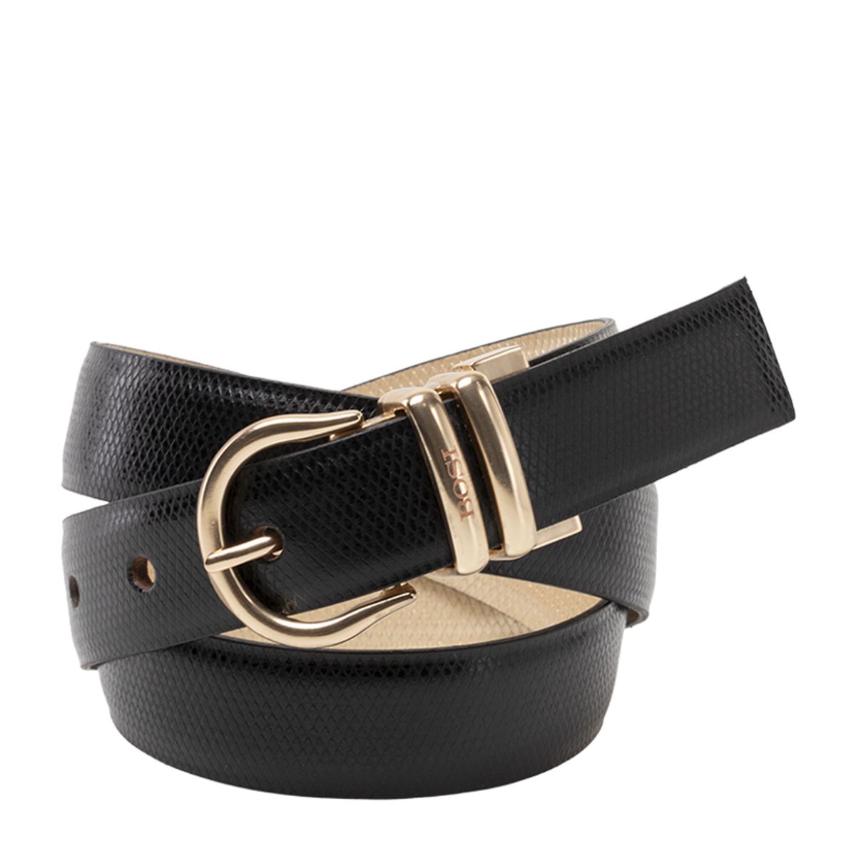 BOSI - Cinturón Doble Faz Para Mujer 683 Negro Bosi