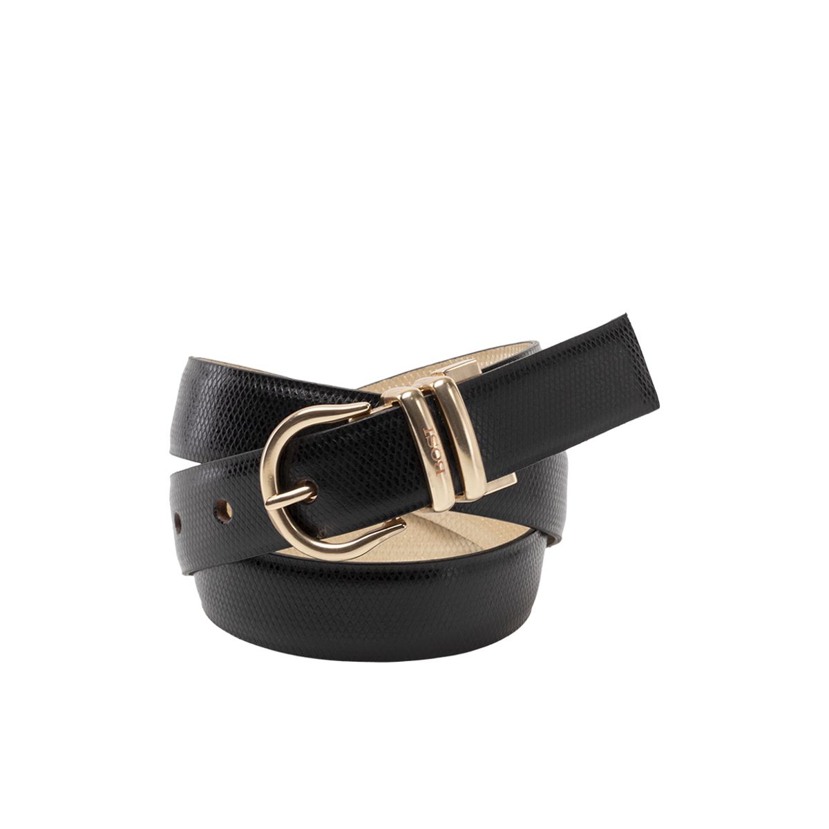 BOSI - Cinturón Doble Faz Para Mujer 683 Negro Bosi