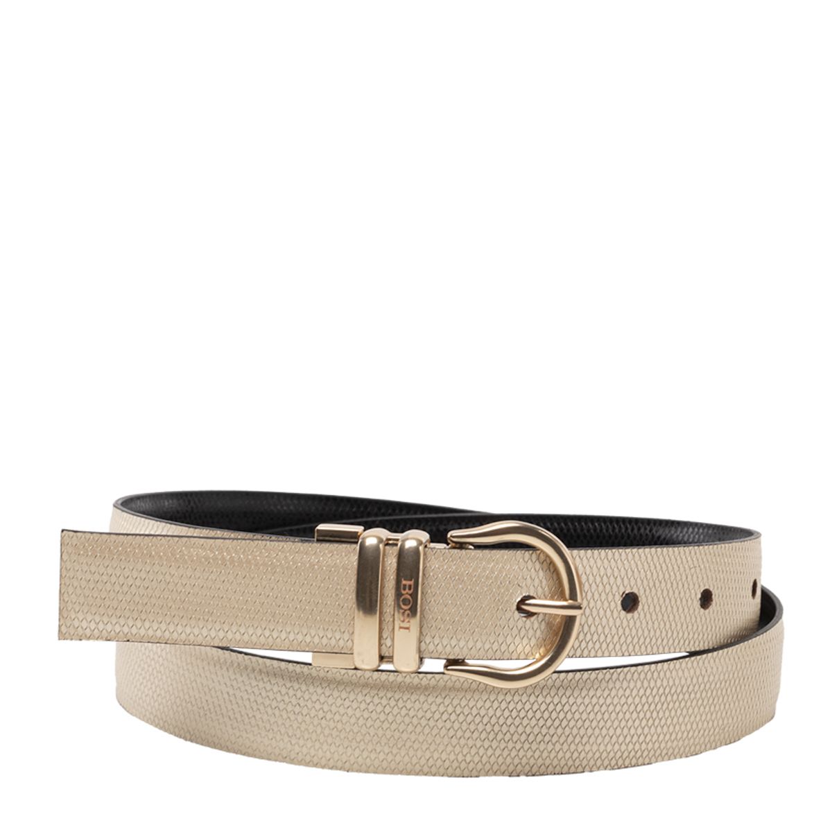 BOSI - Cinturón Doble Faz Para Mujer 683 Negro Bosi