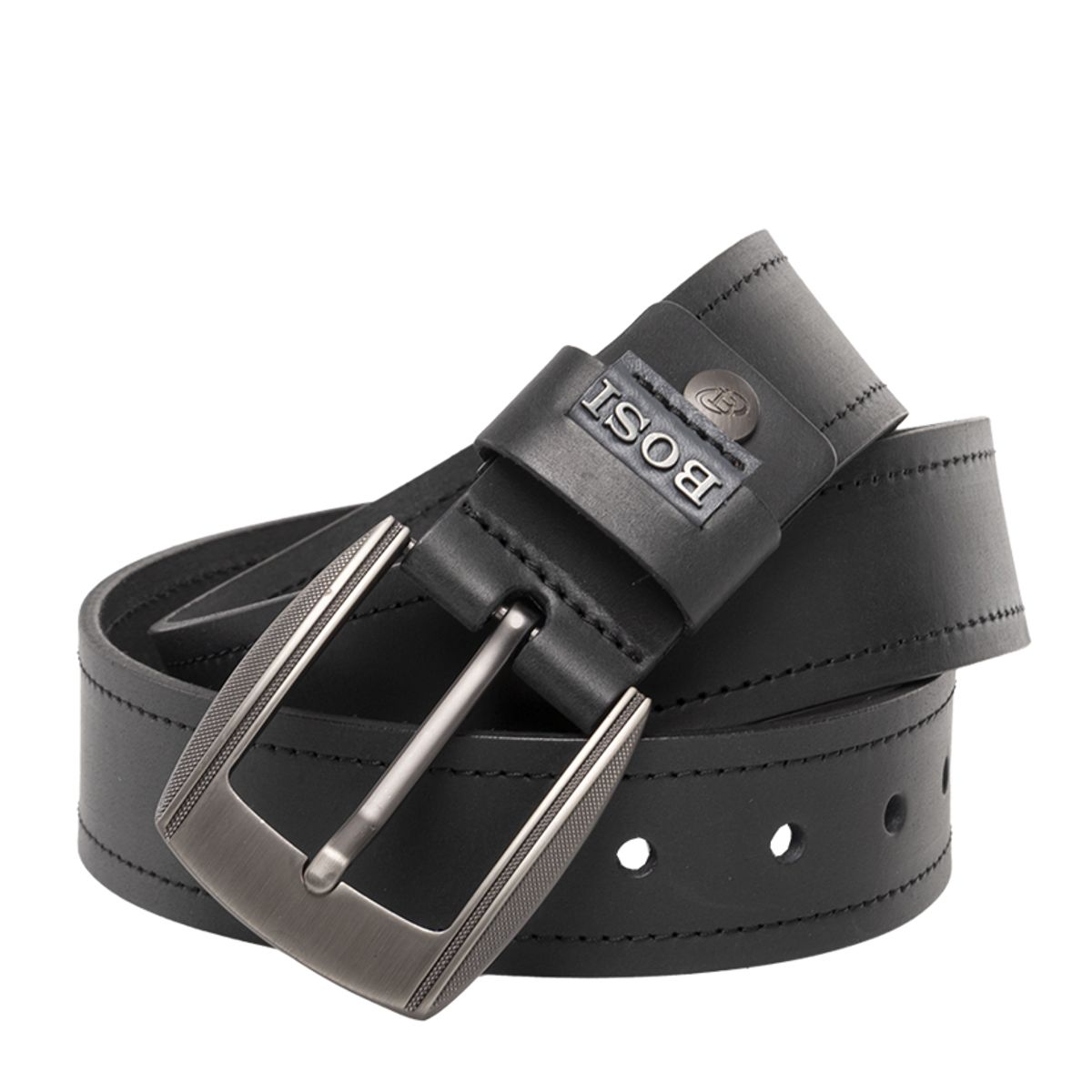 BOSI - Correa Para Hombre 1189 Negro Bosi
