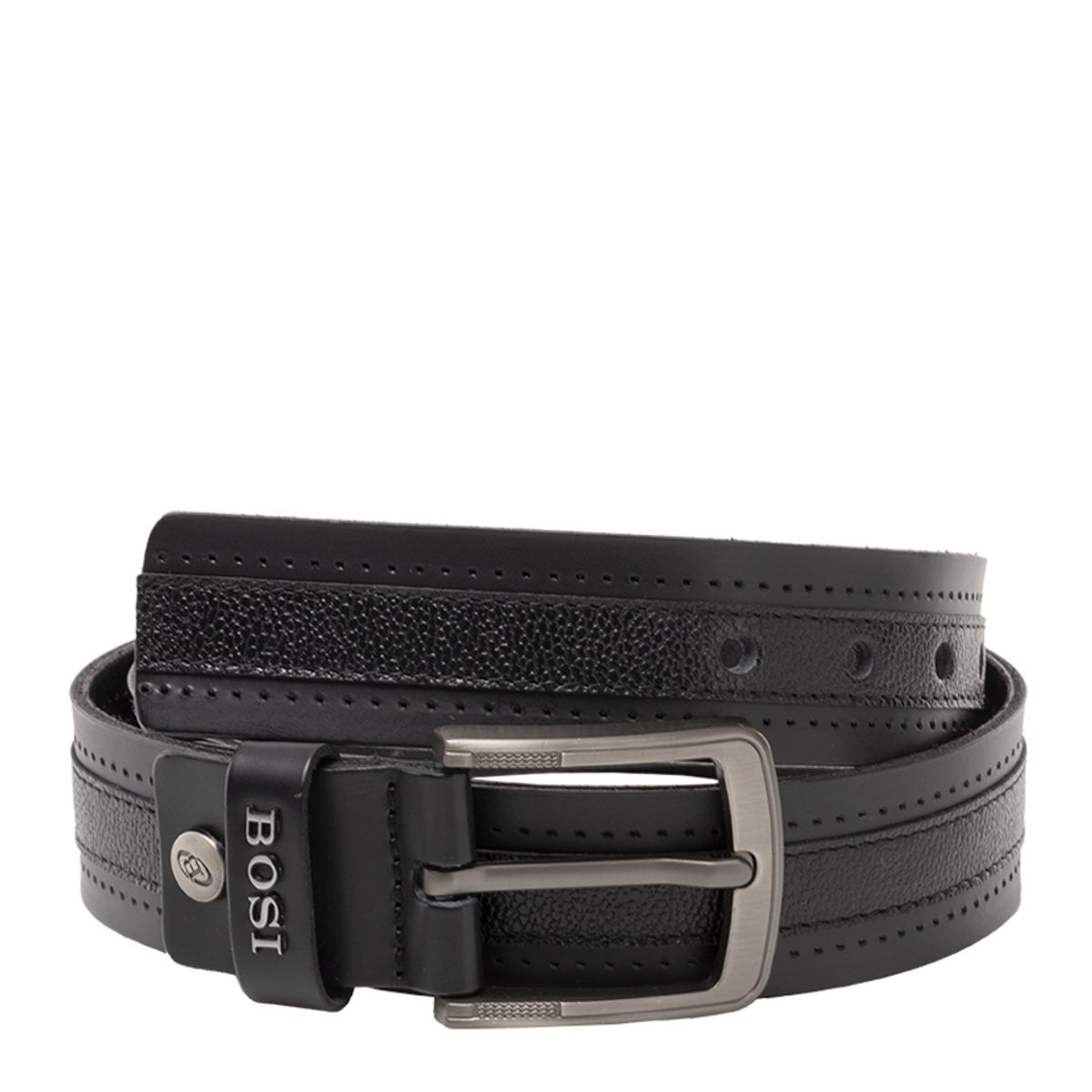BOSI - Correa Para Hombre 1205 Negro Bosi