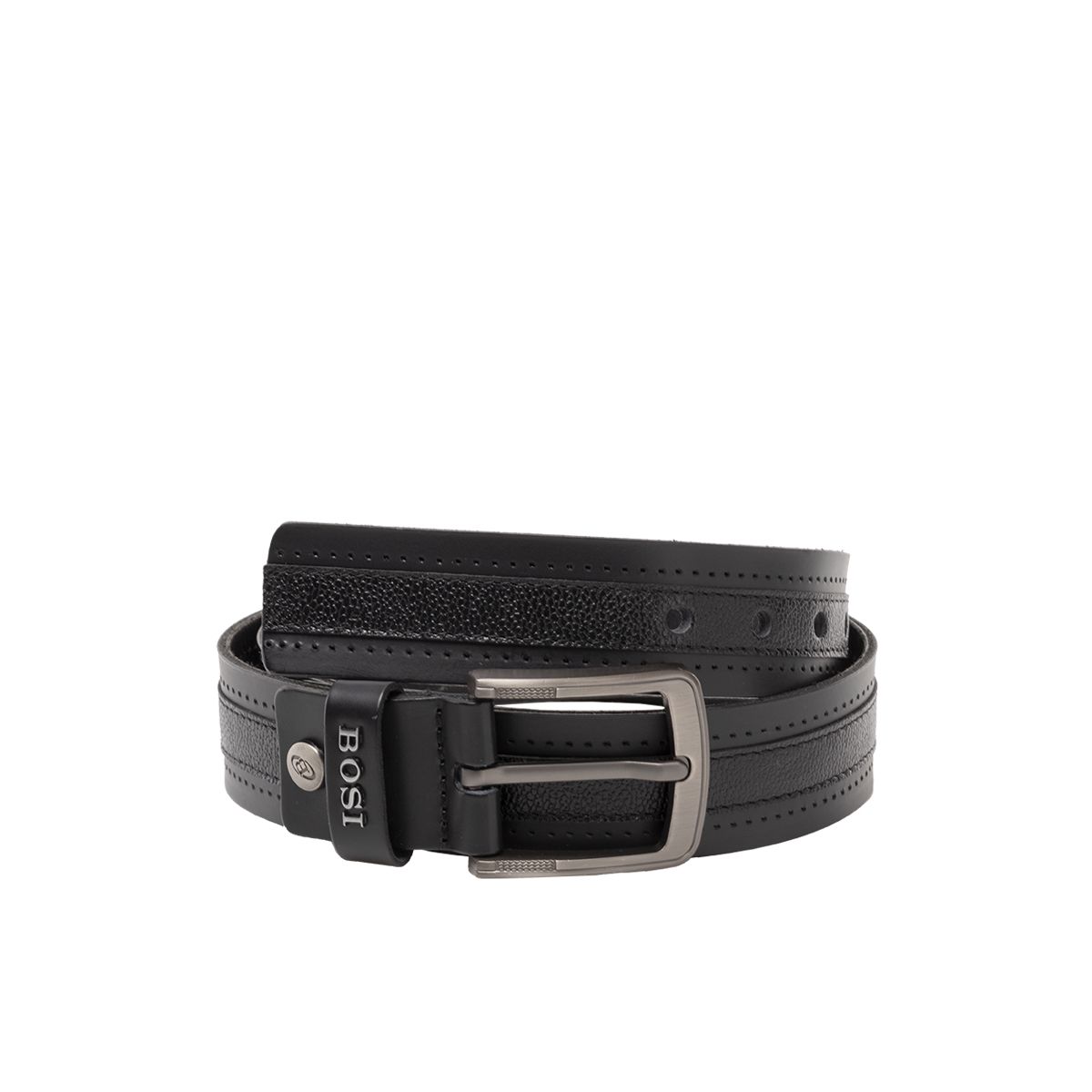 BOSI - Correa Para Hombre 1205 Negro Bosi