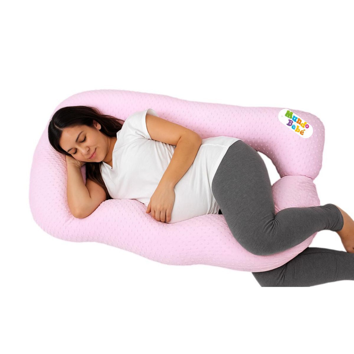 MUNDO BEBE - Almohada  cojín materna  para embarazo