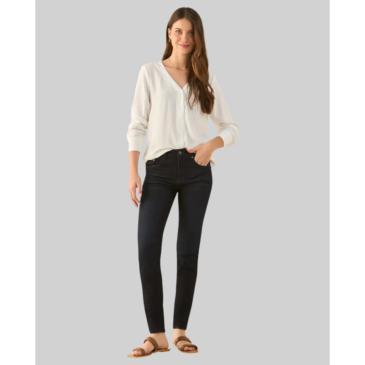 ESPRIT - Esprit Jean para Mujer Clásico 5 Bolsillos
