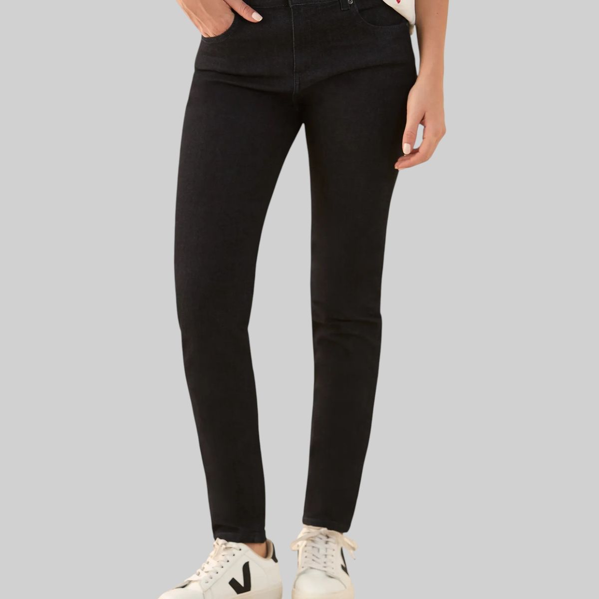 ESPRIT - Esprit Jean para Mujer Bota Recta Oscuro