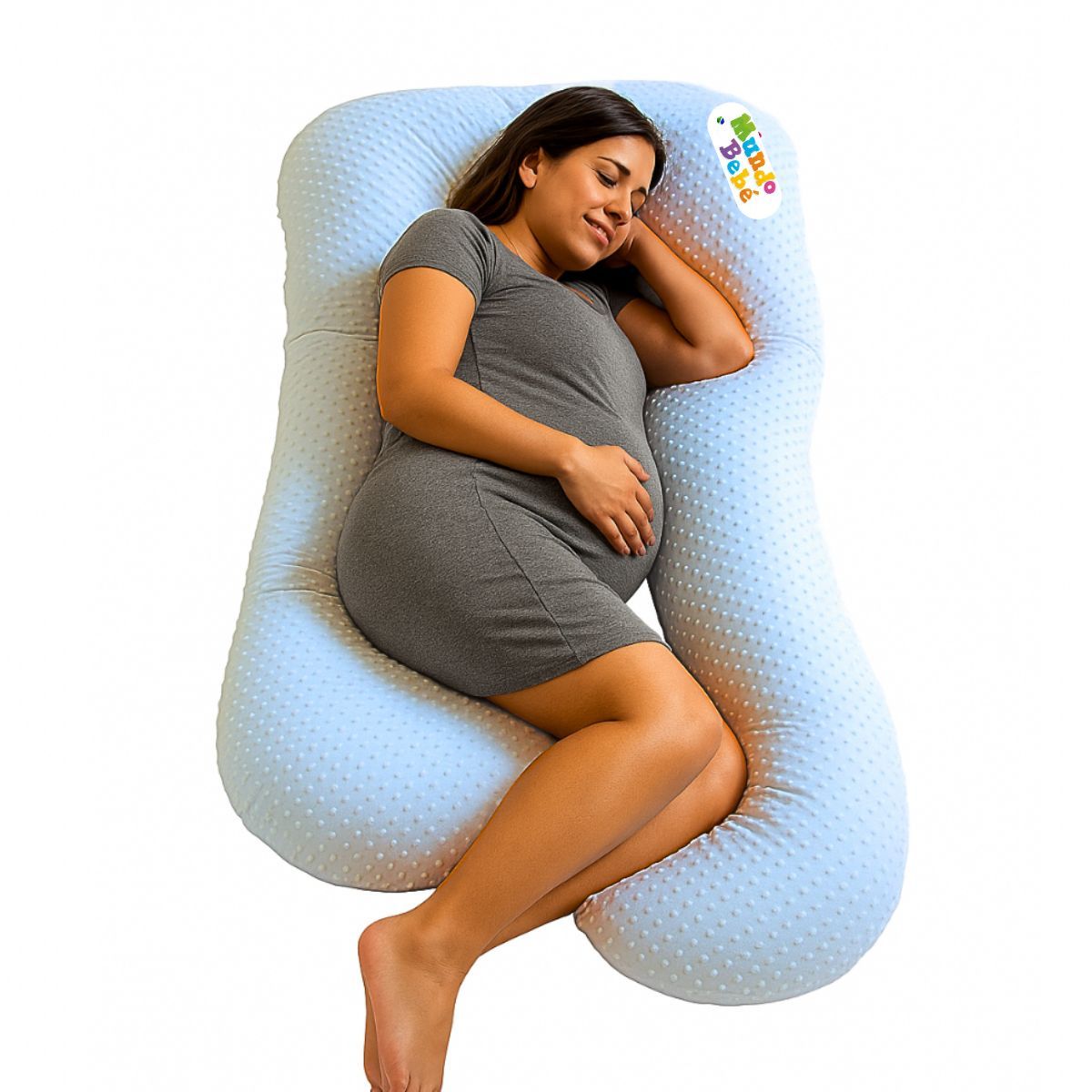 MUNDO BEBE - Almohada  cojín materna  para embarazo