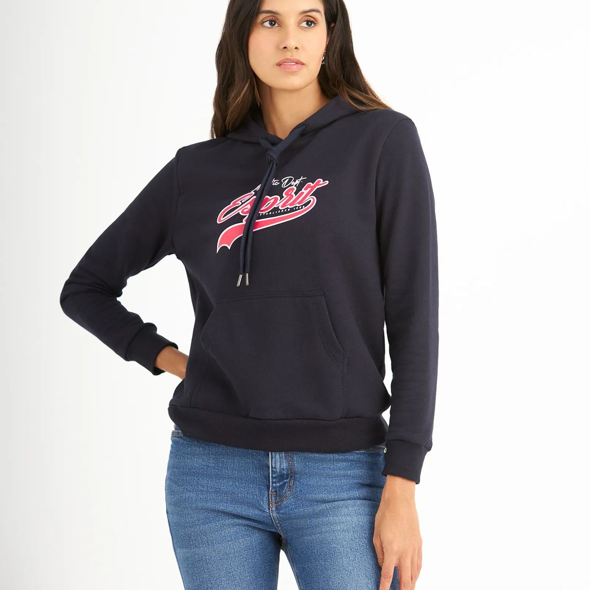 ESPRIT - Esprit Buzo Hoodie para Mujer Estampado