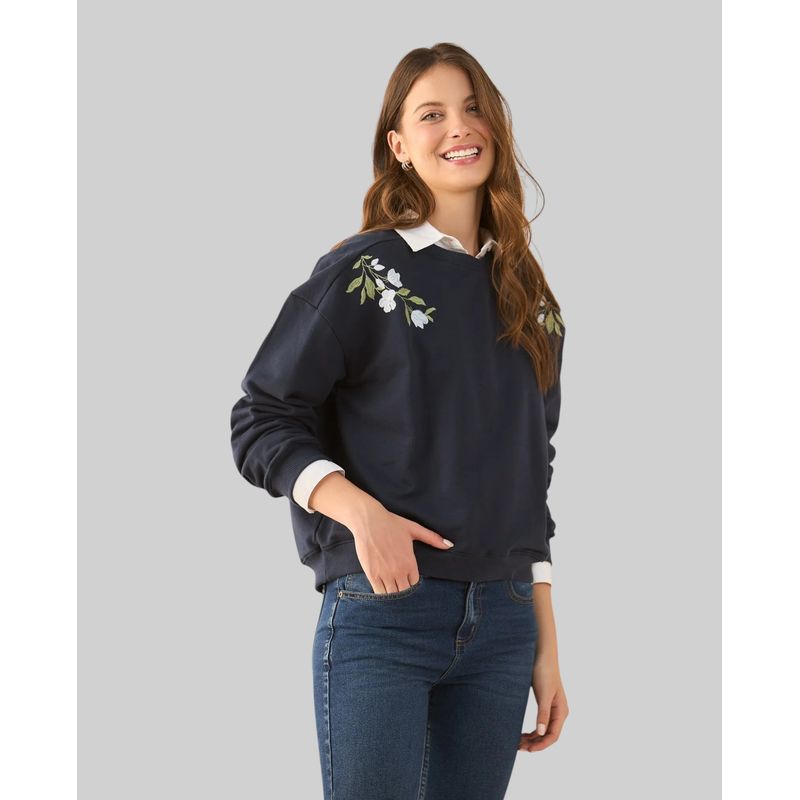 ESPRIT - Buzo Suéter Esprit Mujer Tejido Diseño Cerrado