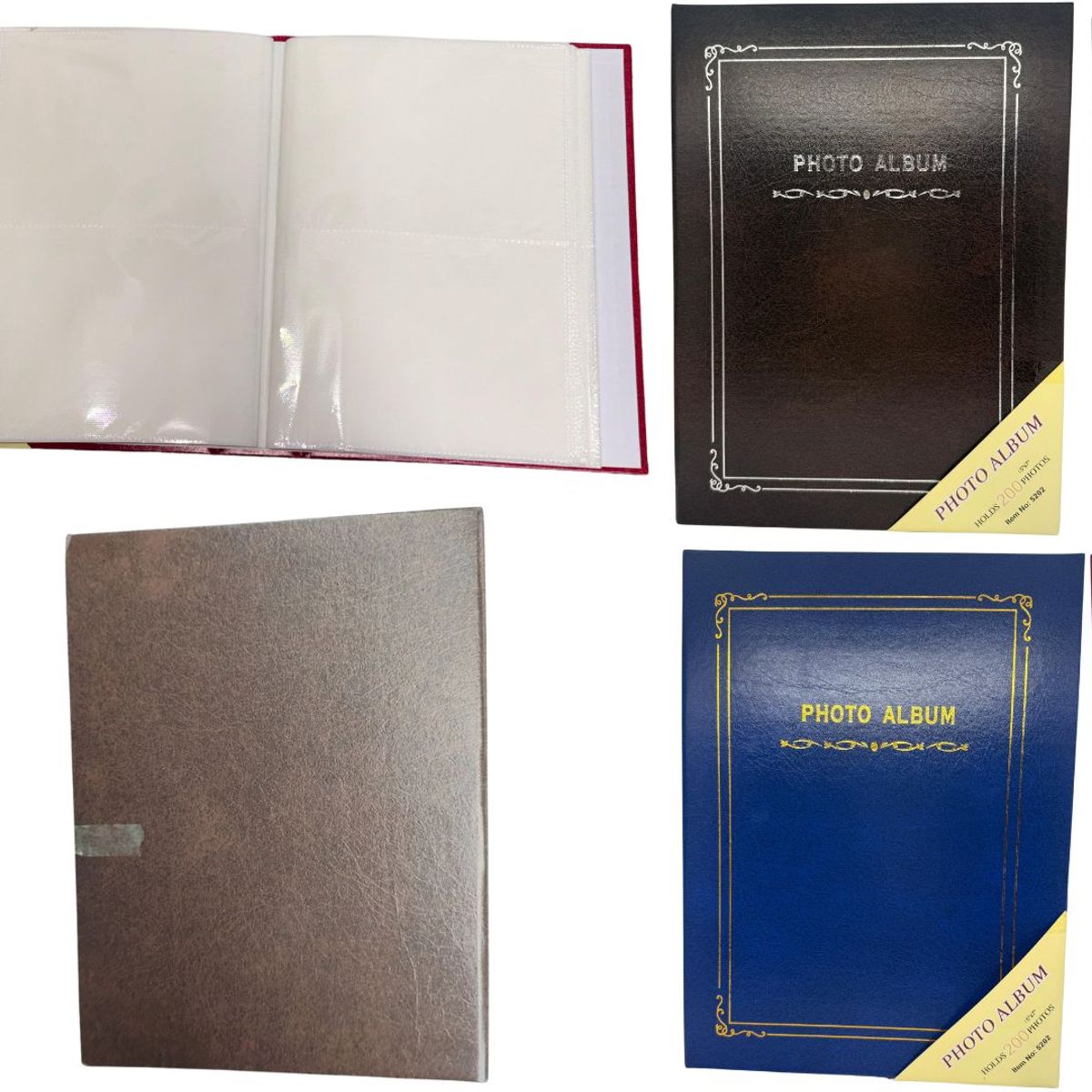 MAZUGI - Álbum De Fotos Fotografías Libro 200 Familiar Pasta Dura 5x7
