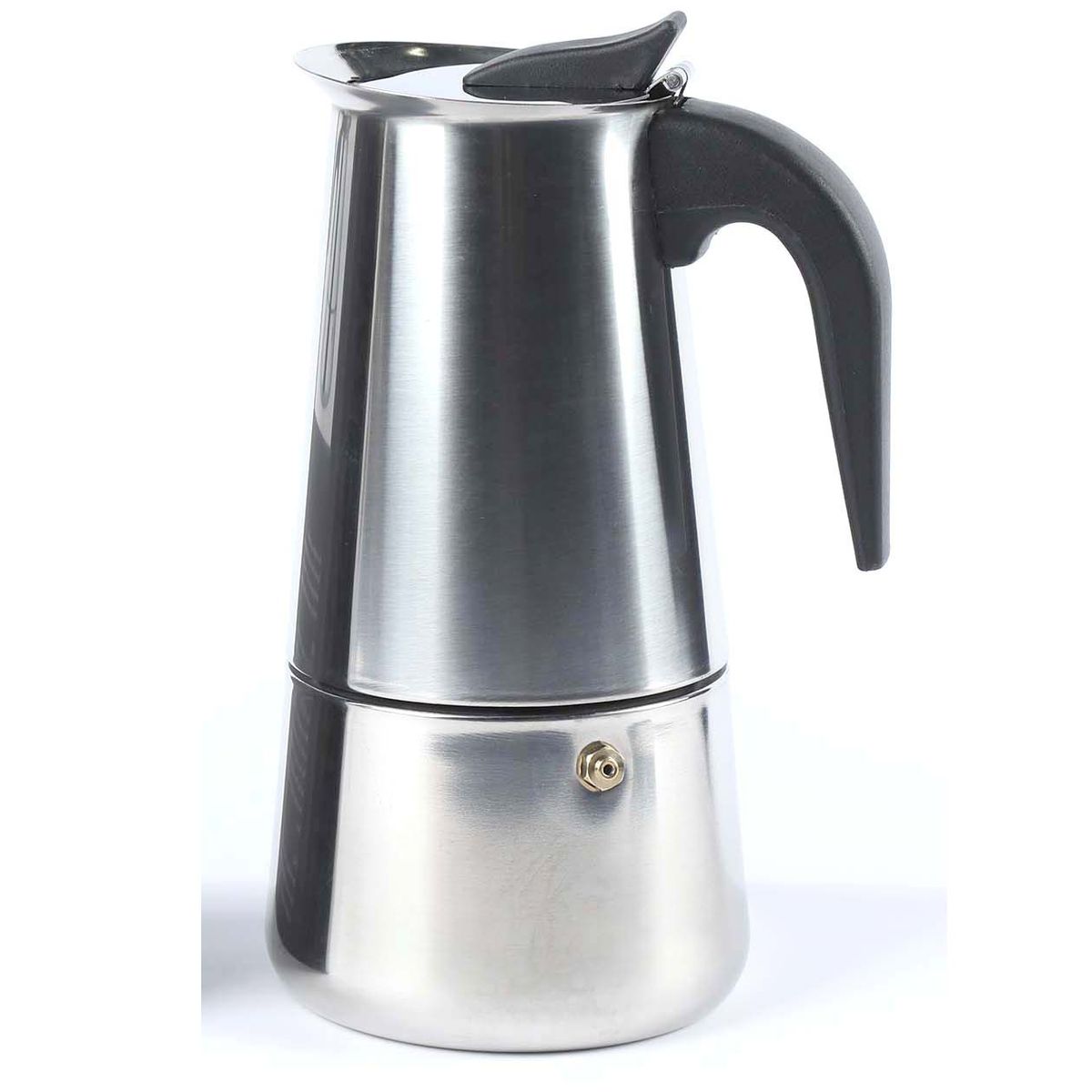 TIGRES DEL ASIA - CAFETERA ESPRESO ACERO 12 TAZAS