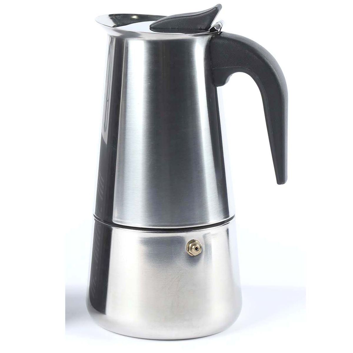 TIGRES DEL ASIA - CAFETERA ESPRESO ACERO 12 TAZAS