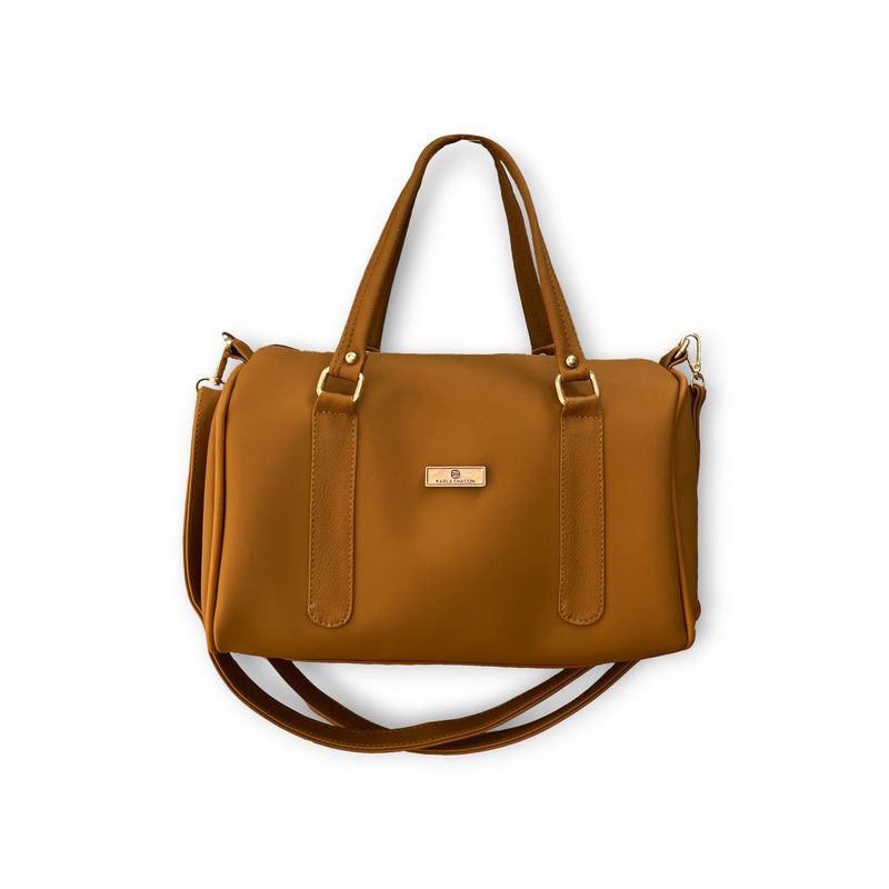 KARLA CHACON - Bolso Bowling para Mujer Karla Chacon Miel Paula