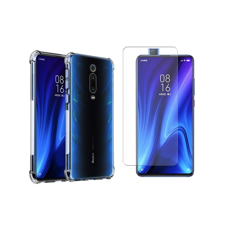 GENERICO - Funda Airbag Antichoque + Vidrio Xiaomi Mi 9 T Pro / Mi 9T Pro