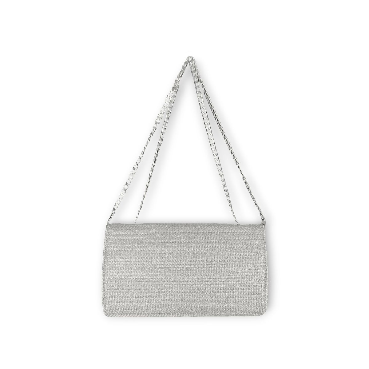 KARLA CHACON - Bolso Cartera Sobre Clutch elegante Karla Chacon Plateado Maite