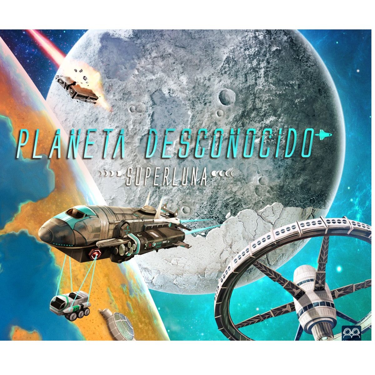 MALDITO GAMES - Juego de Mesa Planeta Desconocido - Superluna - Expansión