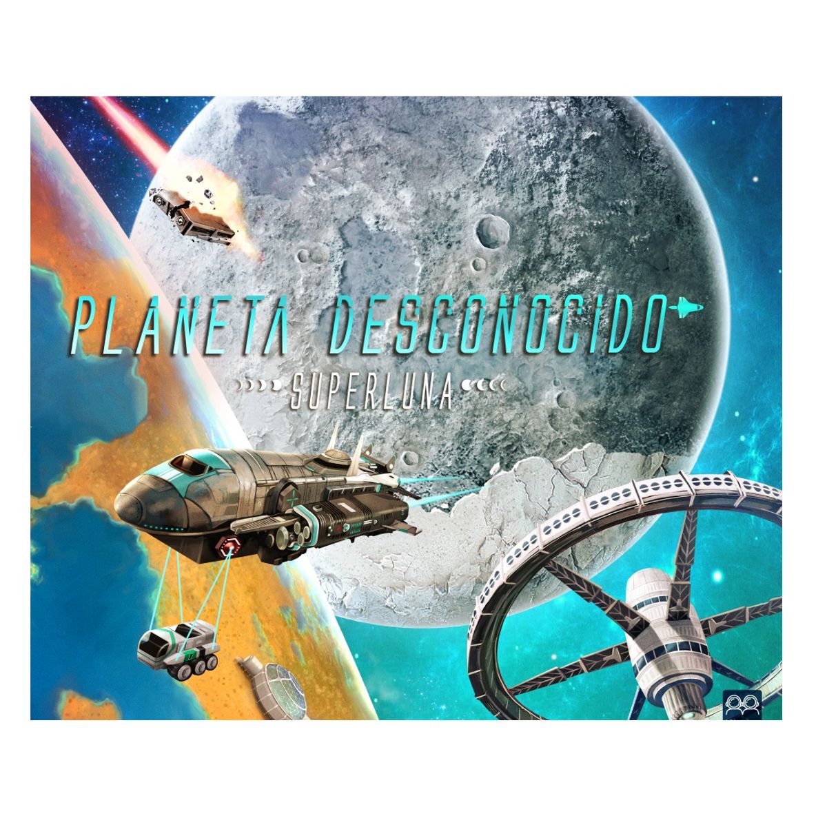 MALDITO GAMES - Juego de Mesa Planeta Desconocido - Superluna - Expansión