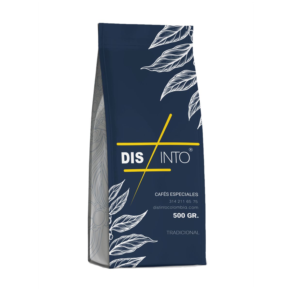 DISTINTO - CAFE PREMIUM EN GRANO DISTINTO 500 GR