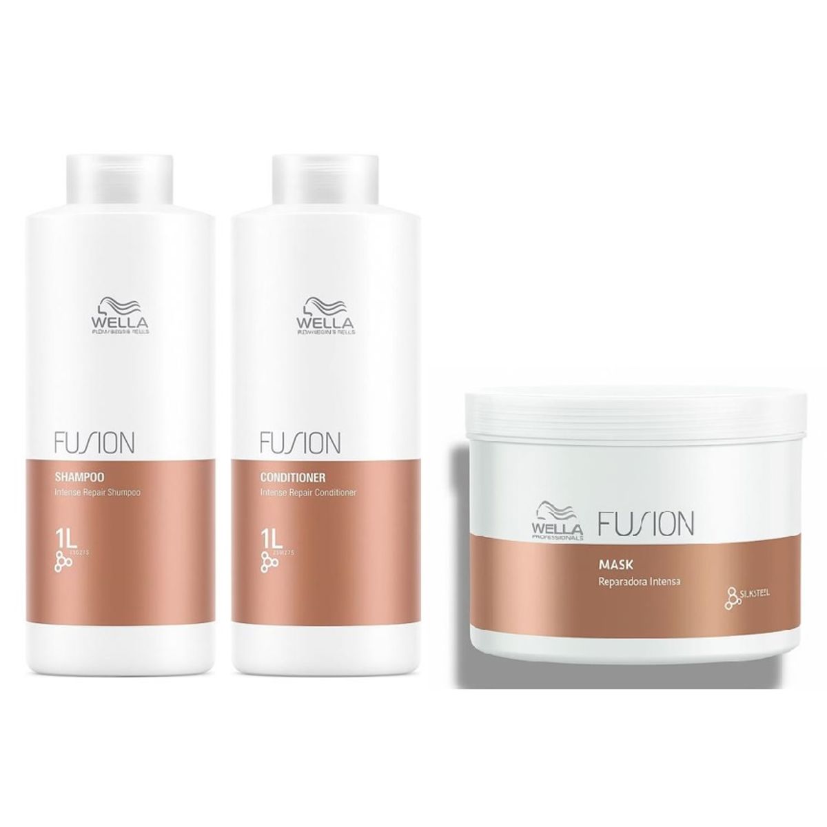 WELLA - Kit Wella Fusion 2500ml Cabello Seco