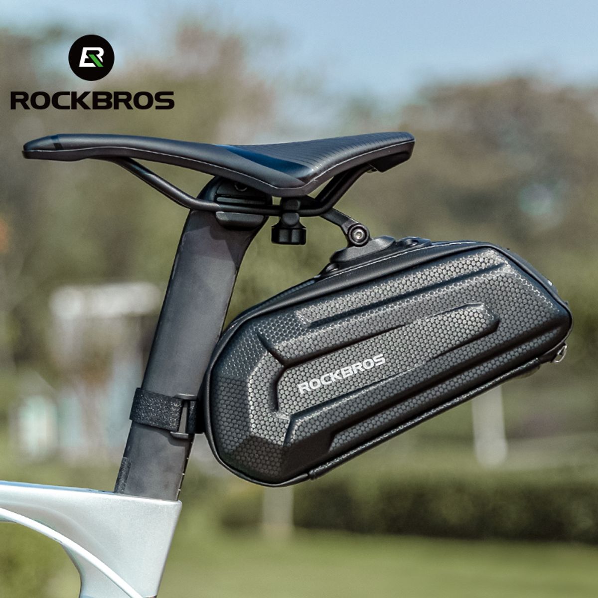 ROCKBROS - Maleta Sillin Bicicleta Impermeable Alforja Bicicleta