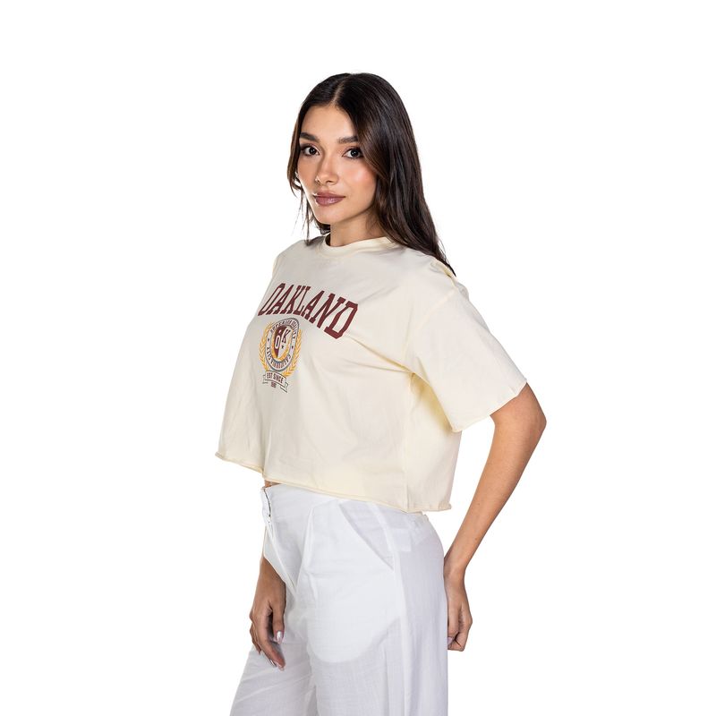 DREAMER - CAMISETA CROPPED OVERSIZE