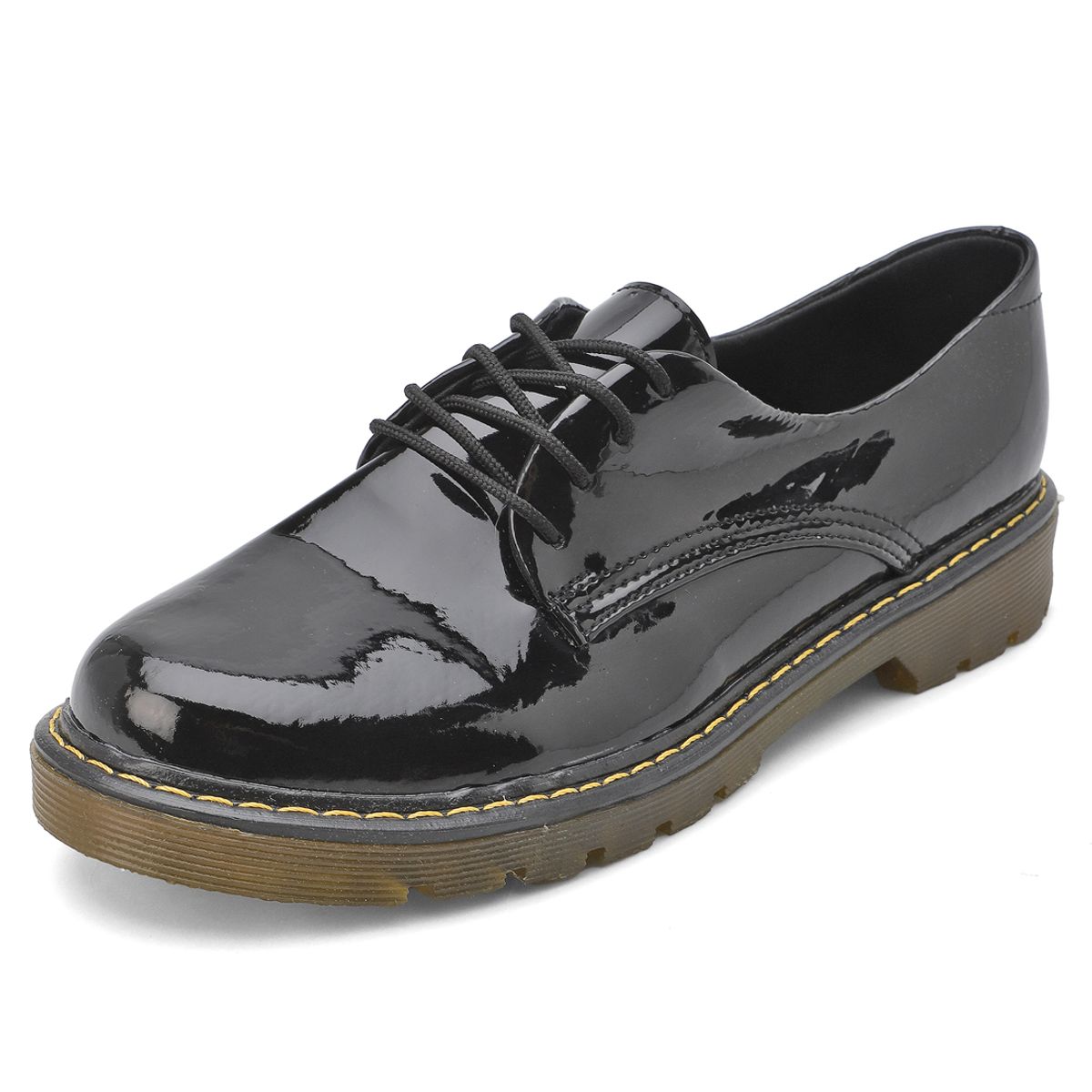 SEVENTEEN - MOCASIN NEGRO CHAROL SEVENTEEN CHADDIA