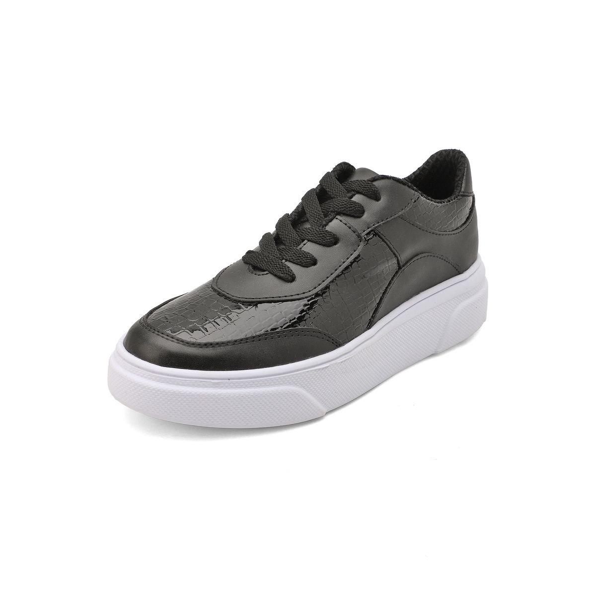 SEVENTEEN - DEPORTIVO NEGRO CON APLIQUES EN CHAROL SEVENTEEN AKILAY