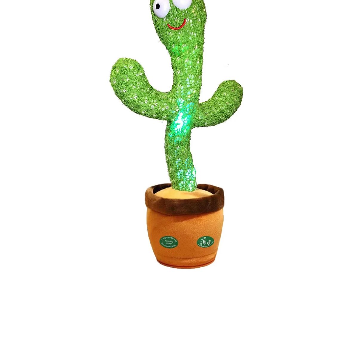 SKY - Peluche Cactus Luminoso Juguete Color Verde 60 Canciones