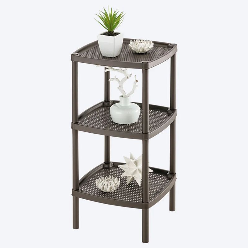 RIMAX - Mesa Multiusos 3 Niveles Rimax Mocca