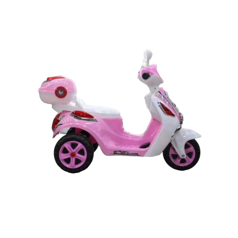 BEBESUNITA - Moto Eléctrica Para Niñas Princesas Frozen Con Luz Led