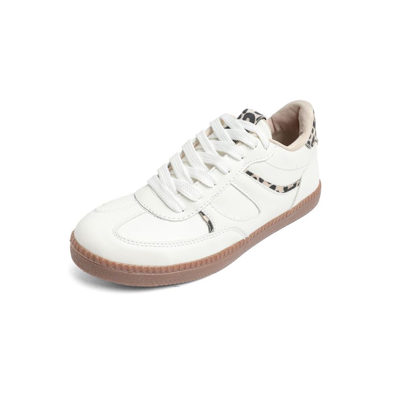 SEVENTEEN - DEPORTIVO BLANCO CON APLIQUES EN ANIMAL PRINT SEVENTEEN LIZZIE