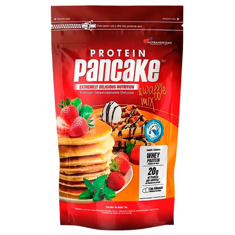 MEGAPLEX - Proteina Pancake & Waffle  Mezcla Proteica Saludable